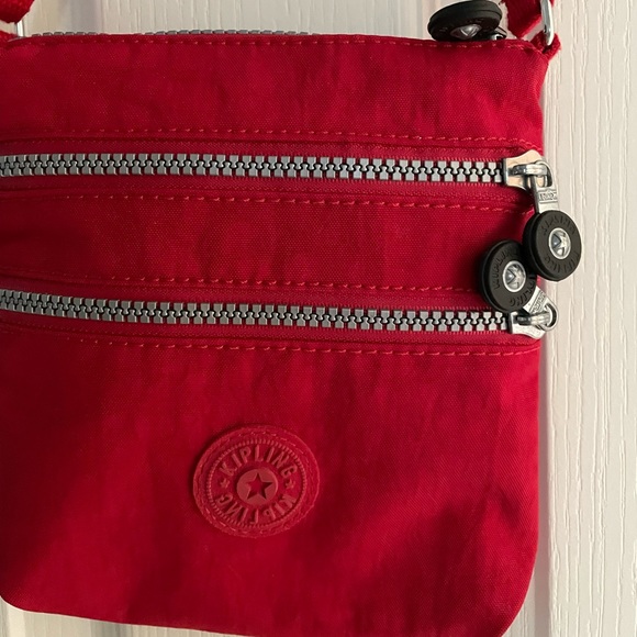 Kipling Red Travel Pouch - Picture 4 of 4